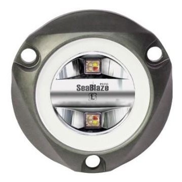 LUMITEC SeaBlaze Mini Spectrum Underwater Light, Brushed, Spectrum RGBW and PLI compatibility | 101832