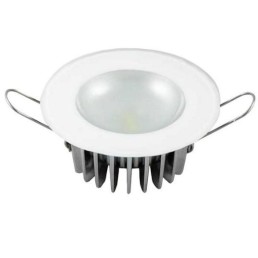 LUMITEC Mirage Flush Mount LED Down Light, Glass, White Non-Dimming, Non-TTP | 113193