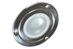 LUMITEC Shadow Down Light, Polished, White/Red/Blue/Purple, Flush Mount | 114110