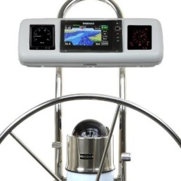 NAVPOD SystemPod Pre-Cut for Simrad NSS7 evoÂ²/B&G ZeusÂ² 7 in the center *AND* 2 additional instruments (3.6
