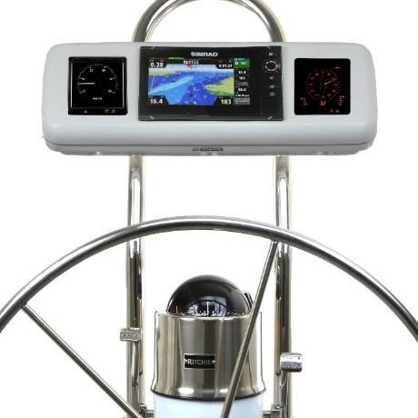 NAVPOD SystemPod Pre-Cut for Simrad NSS7 evoÂ²/B&G ZeusÂ² 7 in the center *AND* 2 additional instruments (3.6