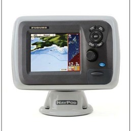 NAVPOD 10.65 x 6.39 x 9.75 in Acrylic Capped ABS PowerPod Pre-Cut for Furuno GP1670/GP1670F Fishfinder|PP4405