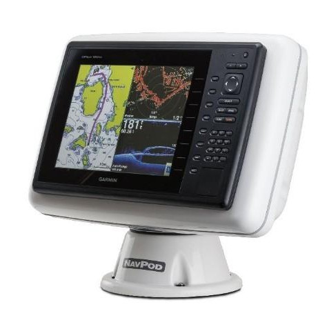 NAVPOD 16.5 x 8.5 x 14.53 in Acrylic Capped ABS PowerPod Pre-Cut for Garmin GPSMAP 1020/1020xs/1040xs Chartplotter|PP5201