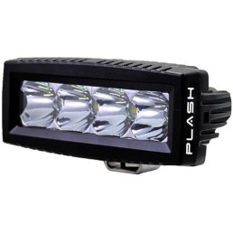 PLASHLIGHTS 40W Low Profile, 8 Degree Flood, Black Housing, Deck/Wspreader Light | 40-LP-SP