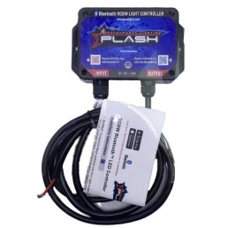 PLASHLIGHTS Rgbw Bluetooth Led Light Controller - Waterproof | BT-60W-RGBW