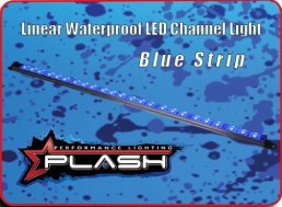 PLASHLIGHTS Linear Waterproof Led Channel Light - Blue | RS-BL-16