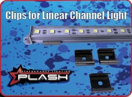 PLASHLIGHTS Clips For Linear Channel Light | RS-CLIPS