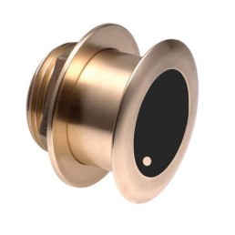 RAYMARINE Bronze Low-Profile Thru-Hull 0 Degree Tilted Element Transducer 1kw, Depth/Temp. | A80043