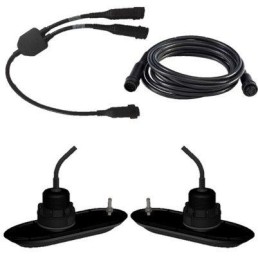 RAYMARINE Of RV-320 Realvision 3D Plastic Thru Hull Txds, Port Starboard 20°, Direct Connect To AXIOM | T70321