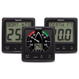 RAYMARINE i50 & i60 Wind, Speed, Dpt Syst, w Short Arm WindTransd, ST900/P120 & P319 Speed/Temp/Dpt Through HullTransds | T70584