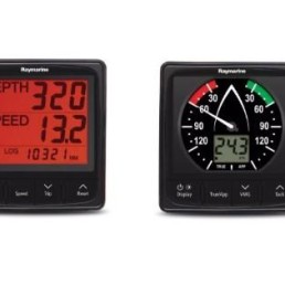 RAYMARINE i50 Tridata & i60 Wind Pck w Short Arm Wind Transd,ST900/P120 & P319 Speed/Temp/Dpt Through Hull Transds | T70585