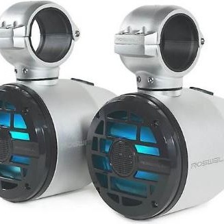 ROSWELL R 6.5 in 69 Hz to 20 kHz Component-Style Tower Speakers, Anthracite | C920-1702