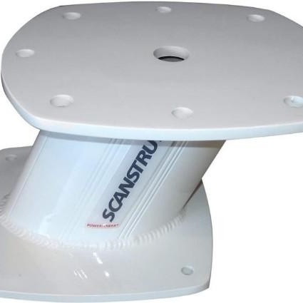 SCANSTRUT Aluminium PowerTower aft leaning 150mm / 6