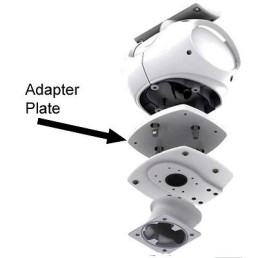 SEAVIEW Modular plate (starboard) to fit SEARCHLIGHTS on Seaview mounts ending M1 or M2 | ADABLANK