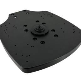 SEAVIEW BLACK Modular plate (starboard) to fit Starlink flat panel and RADAR on Seaview mounts ending M2 | ADAR1DMLTBBLK