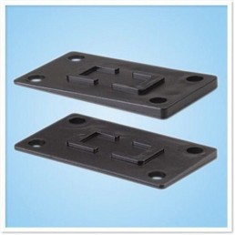 SHAKESPEARE Set of 4 rubber shims w/5° tilt (½-notch) for 4186 & 4187 series ratchet mounts | 414