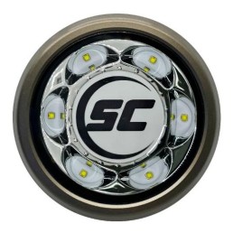 SHADOW-CASTER SC3 Aluminum Thru-Bolt Underwater Light 3k Lumens - Great White | SC3-GW-ALTB