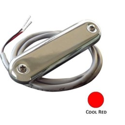 SHADOW-CASTER LED Courtesy Light Stainless Steel - Cool Red | SCM-CL-CR-SS