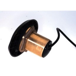 SIMRAD xSonic Bronze HDI 50 and 200 kHz Bronze 20 deg Tilted Through-Hull Chirp HDI Transducer | 000-13907-001