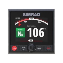 SIMRAD AP44 Medium Capacity Virtual Feedback Autopilot Controller with NAC-2 Autopilot Computer,Steady Steer Switch, N2K-PWR-RD Network Power Node, Precision-9 Compass, RPU80 Drive Unit | 000-15747-00