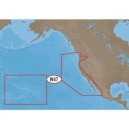 CMAP M-NA-Y024-MS US WEST COAST, MEXICO & HAWAII CHART MAX N+ | M-NA-Y024-MS