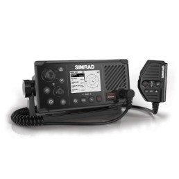 SIMRAD VHF Marine Kit - RS40-B WITH GPS-500 1 to 25 W Monochrome VHF Radio with AIS and GPS | 000-14818-001