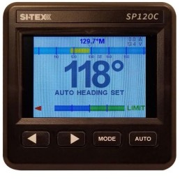 SITEX SP120 Color System w/ 9 Axis Compass, RFB & Remote Drive 1994+ Mercury IO / Volvo | SP120C-RF-5