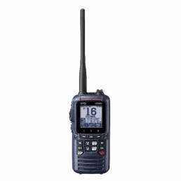 STANDARD HORIZON 6W Handheld VHF Class H DSC w integ GPS, FM radio receiver, built in scramblr BLUE | HX890NB