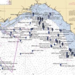 StrikeLines Big Bend Offshore Waypoints RAYMARINE | SLWPBBRAY