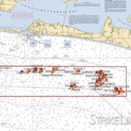 StrikeLines Destin Hardbottom Waypoints GARMIN | SLWPDHGMN