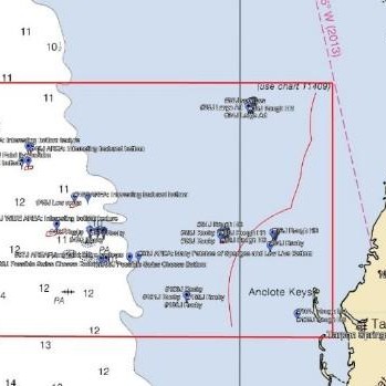 StrikeLines Tarpon Springs Waypoints GARMIN | SLWPTSGMN
