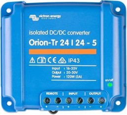 VICTRON ENERGY Orion-TR 24/24-5 Isolated DC-DC Converter 5 Amps | ORI242410110